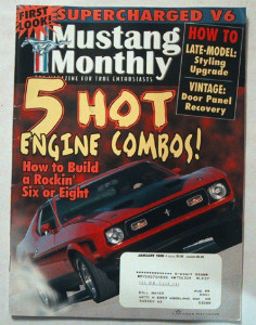 MUSTANG MONTHLY 1999 JAN - JOHN FORCE's '65 DROP-TOP
